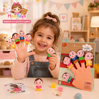 عروسک نمایشی سیلیکونی