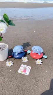 شناگر نخ کش فیلی🐘