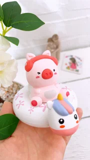 یونیکرن سوارای کوکی (خوک و خرگوش)🐷🐰